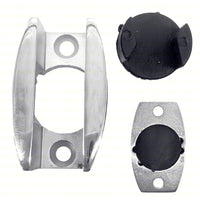 SET GUIDA A TERRA CRISTALLO VETRO ELEGANTE PORTA REGOLABILE 8MM 10MM 12MM 14MM