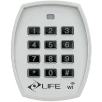 SELETTORE A TASTIERA VIA RADIO DA ESTERNO 433.92 MHZ LIFE WI 1AS0170000 GARANZIA