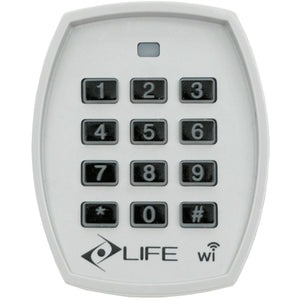 SELETTORE A TASTIERA VIA RADIO DA ESTERNO 433.92 MHZ LIFE WI 1AS0170000 GARANZIA