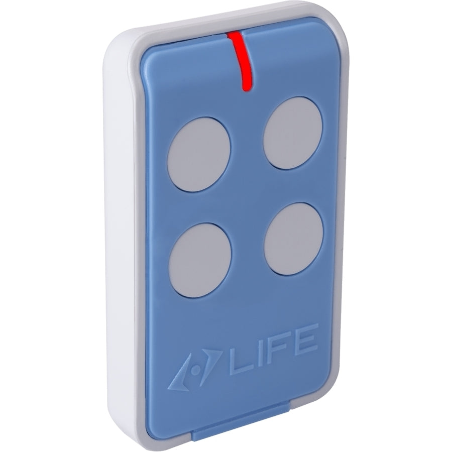 RADIOCOMANDO ROLLING CODE 4 CANALI 433.92 MHZ LIFE MAXI 4_14 1AT0230014 GARANZIA