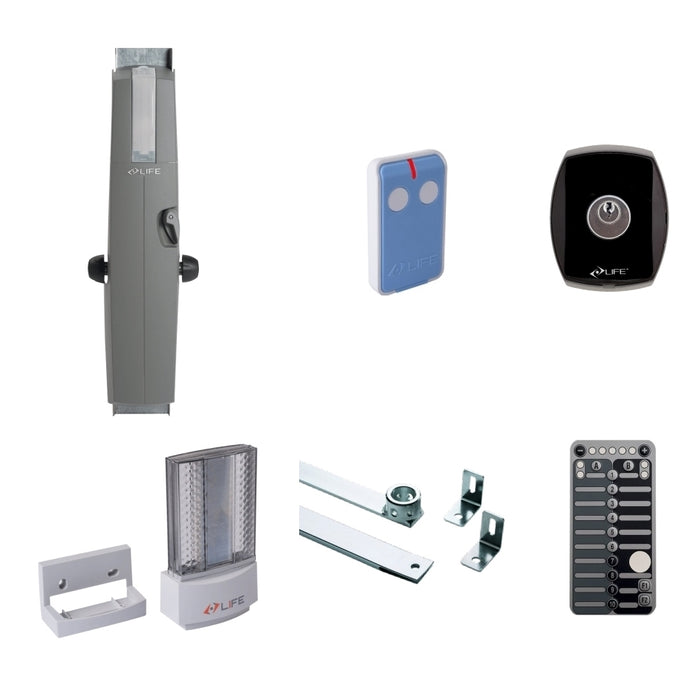 KIT PER PORTE BASCULANTI LIFE SETUP PLUS 1KT0070000 AUTOMAZIONE AUTOMATISMI