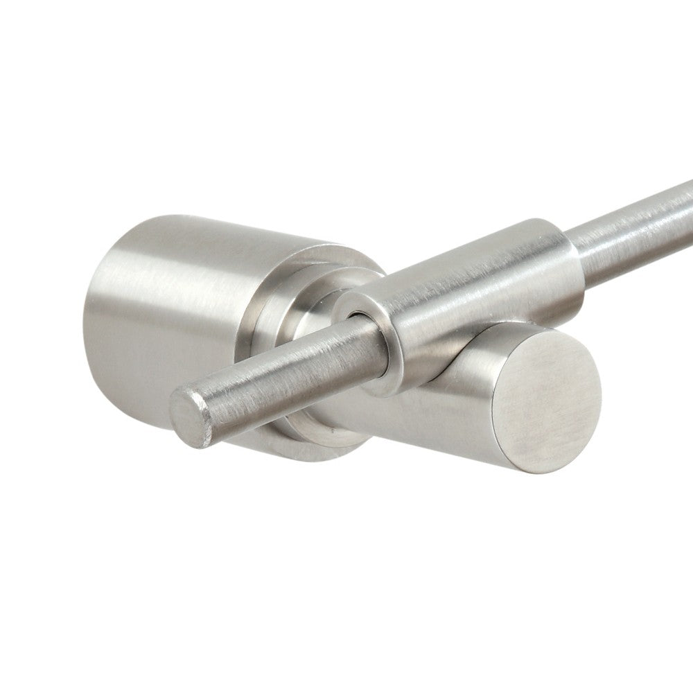 Porta rotolo in acciaio spazzolato - serie strike