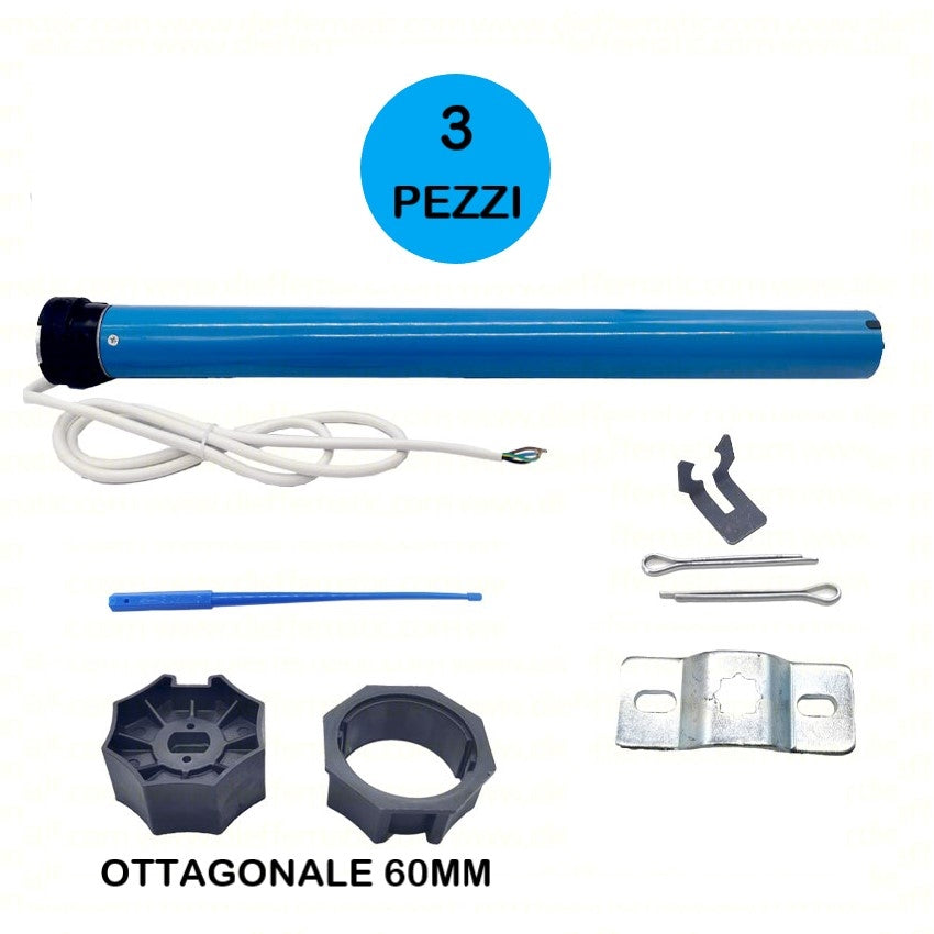 MOTORE MOTORI AVVOLGIBILE TAPPARELLA TAPPARELLE 55KG 20 NM DFM 230V 3 PEZZI