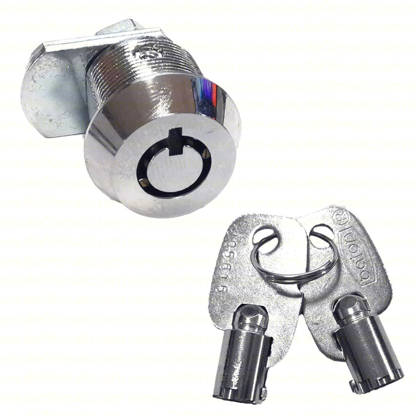 SER004 SERRATURA CILINDRO TUBOLARE 16MM VDS DFM RICAMBIO BLINDINO ANTITRAPANO