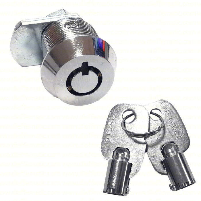 SER004 SERRATURA CILINDRO TUBOLARE 16MM VDS DFM RICAMBIO BLINDINO ANTITRAPANO