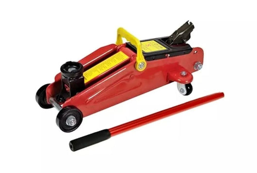 Crick idraulico Carrello 2 Ton per Auto e Furgone Sollevatore Martinetto con ruote