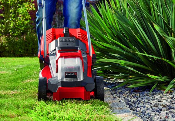 EINHELL TOSAERBA A BATTERIA BRUSHLESS PXC GE-CM 18/30LI PER GIARDINAGGIO BATTERI
