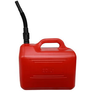 Tanica Benzina Rossa in Plastica 5L,10L o 20L 5 LITRI