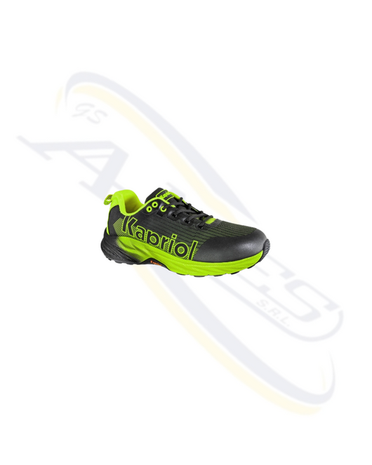 KAPRIOL "DUNE" JAQ LOW S3S NYLON HIGH PERFORMANCES Taglia: 40, Colore: Verde/Nero
