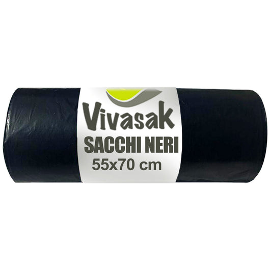 sacchi nettezza urbana rotolo 55x70 ambra gr. 300 cod:ferx.22632