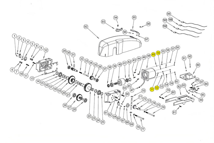 100068 RONDELLA D6 BASIC BAZER RICAMBIO