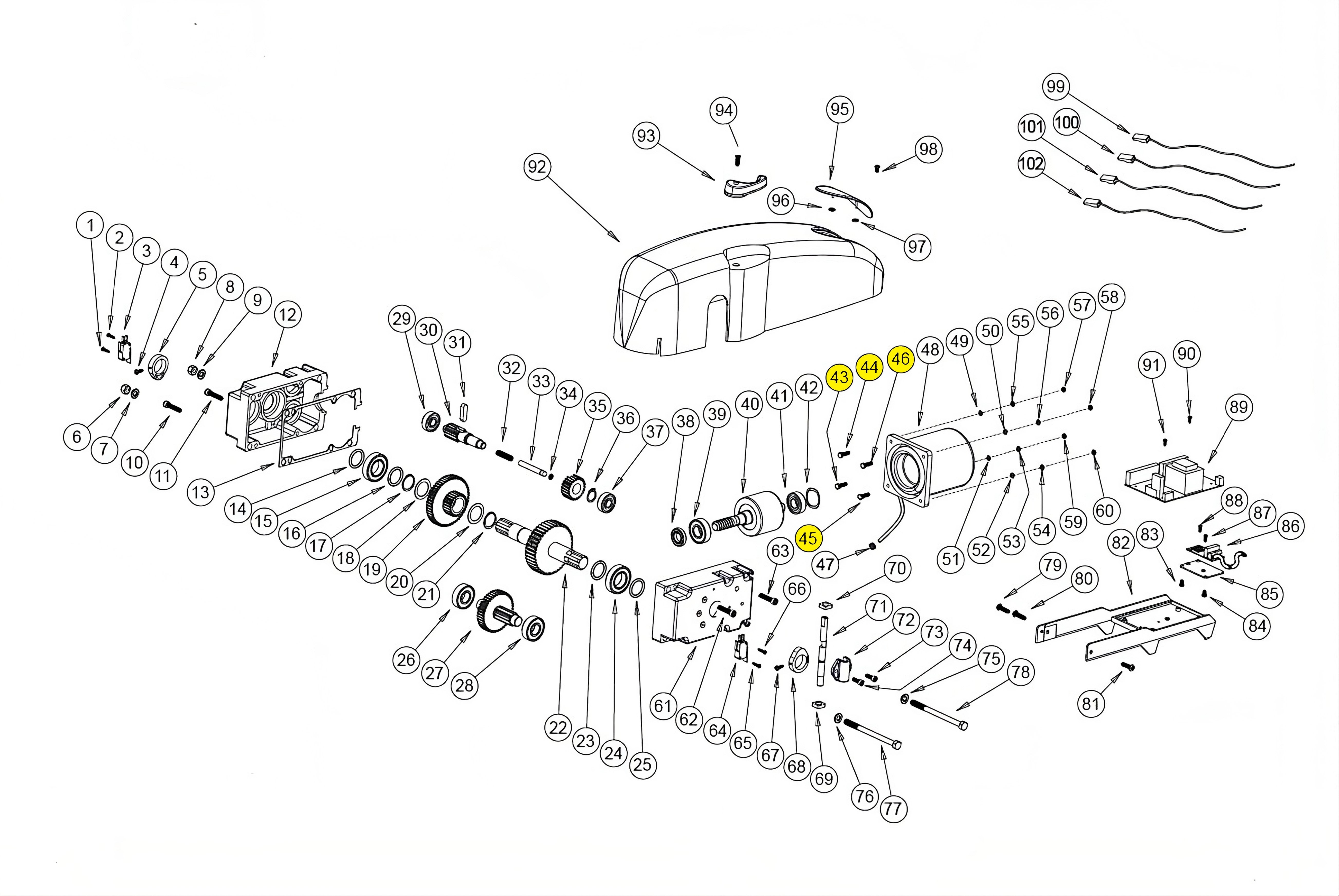 VT055 VITE TE 6X25 BASIC BAZER RICAMBIO