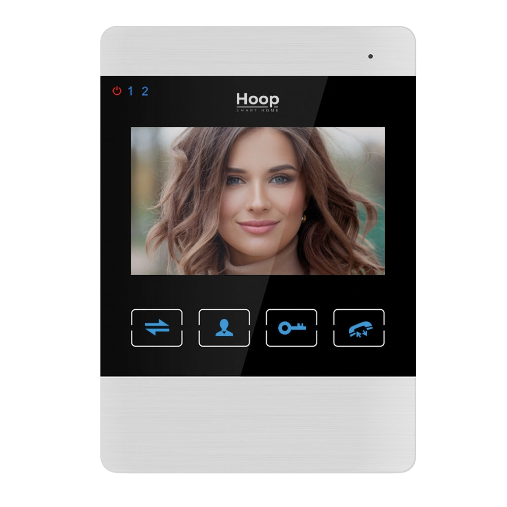 DPLUS MONITOR INTERNO DA 4,3 POLLICI, SILVER LASE4S