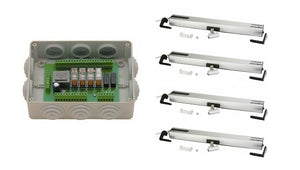 KIT COMPLETO AUTOMAZIONE CON 4 MOTORI WASISTAS LUCERNAI ATTUATORE VASISTAS 230V