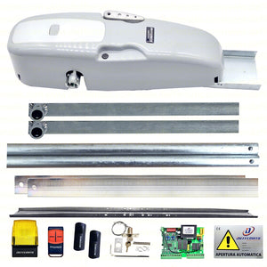 KIT ROCKET PORTA BASCULANTE A CONTRAPPESO CON ACCESSORI 230V NO SALDATURE