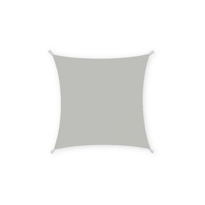 TENDA VELA OMBREGGIANTE DA ESTERNO QUADRATA 3X3 MT GRIGIO CENERE