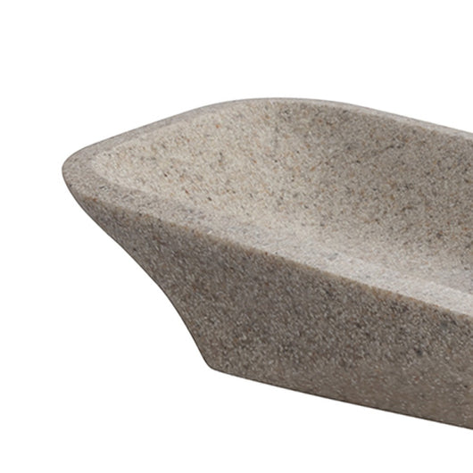 Porta sapone color pietra - serie stone