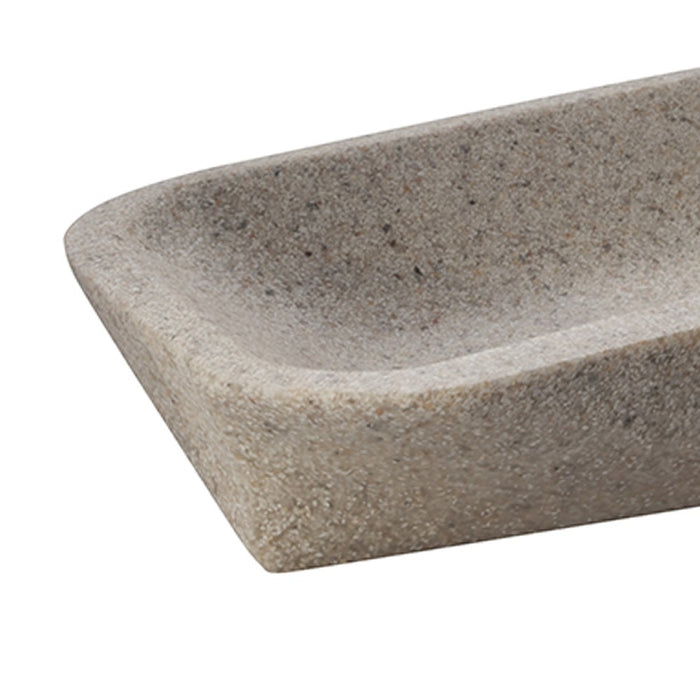 Porta sapone color pietra - serie stone