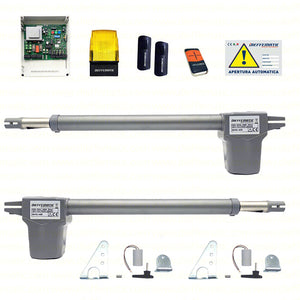KIT BHG 400 AUTOMAZIONE CANCELLO AUTOMATICO BATTENTE 2 ANTE 230Vac 230V 220V