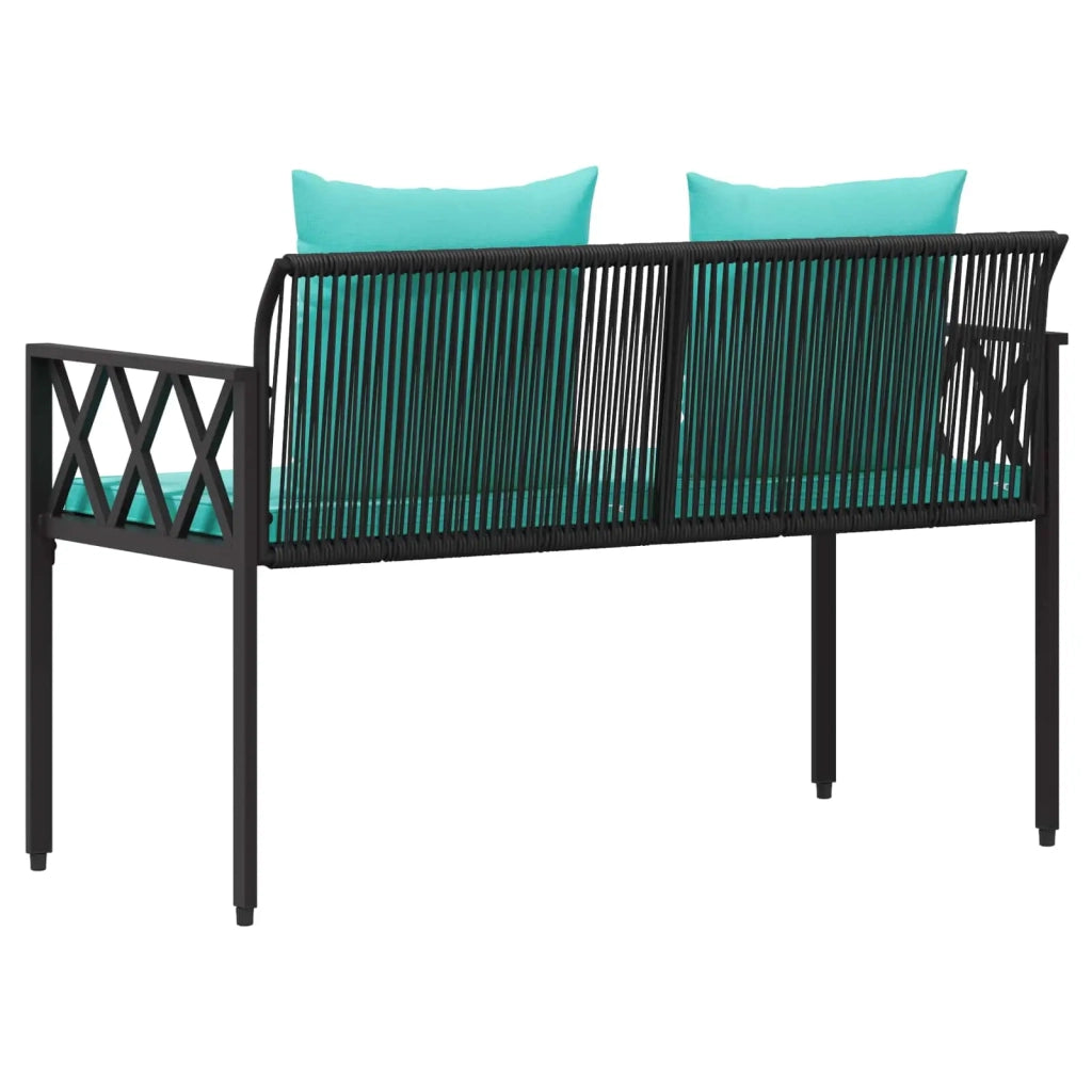 Panchine da esterno 2 -Seater 116 x 56 x 75 cm polyrattan 42025356