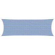 Telo Ombra Blu e Bianco 2 x 6 m HDPE 42032881
