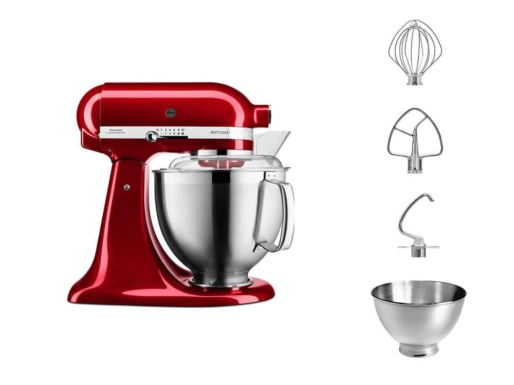 KitchenAid ARTISAN 5KSM185PS robot da cucina 300 W 4,8 L Rosso