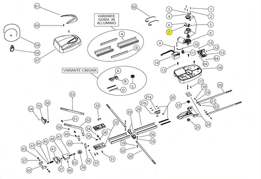 113020/2 MICROSWITCH PER FINECORSA UTILE UNIKO RICAMBIO