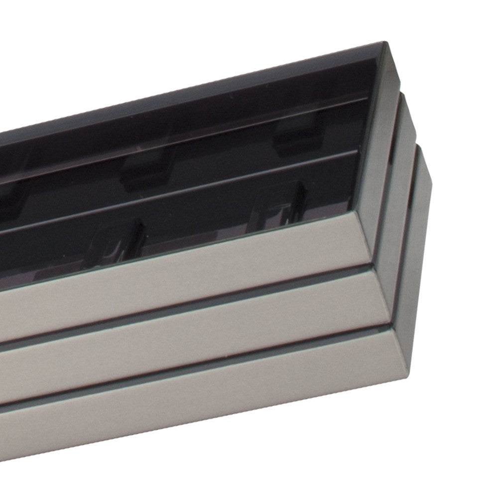 Porta sapone bronzo rettangolare - serie style