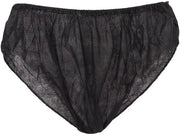 Sottovesti unisex da viaggio - Trunks non tessuti - Ideali per saloni di bellezza e alberghi - Nero - Non tessuti - 50 pezzi