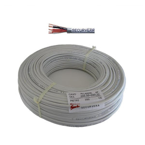 CAVO SCHERMATO ANTIFIAMMA 2X0,50+2X0,22 PER ANTIFURTO Securvera SM-2S2CSAFTSB