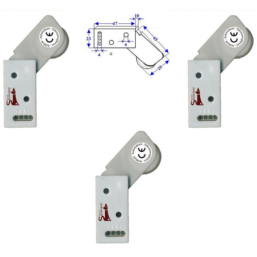 ROTELLI CONTATTI ALLARME A PASSAGGIO Securvera SE-RCBTRCVAPA