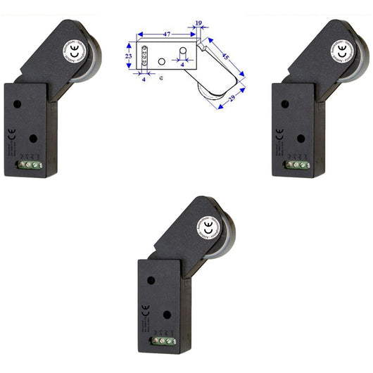 ROTELLI CONTATTI ALLARME A PASSAGGIO Securvera SE-RCMTRCVAPD