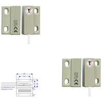 2 MICROCONTATTI MAGNETICI NC A MATTONCINO DA ESTERNO Securvera ST-100DMCFEPA