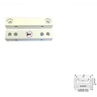 CONTATTO MAGNETICO DA ESTERNO PER INFISSI NON FERROSI Securvera ST-41BCMEPFVA