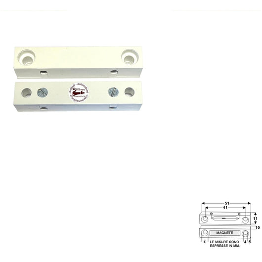 CONTATTO MAGNETICO DA ESTERNO PER INFISSI NON FERROSI Securvera ST-41BCMEPFVA