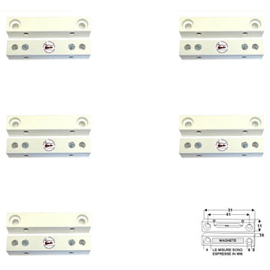 5 CONTATTI MAGNETICI DA ESTERNO PER INFISSI NON FERROSI Securvera ST-41BCMEP5SE