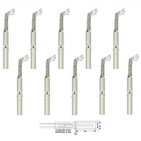 10 CONTATTI MAGNETICI DA INCASSO PER INFISSI NON FERROSI Securvera ST-415CPXSMPA