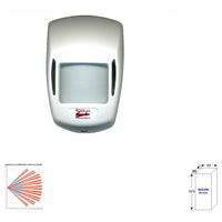 RILEVATORE MOVIMENTO INFRAROSSO GRANDANGOLO DA INTERNO Securvera SV-SIMRMIGILE