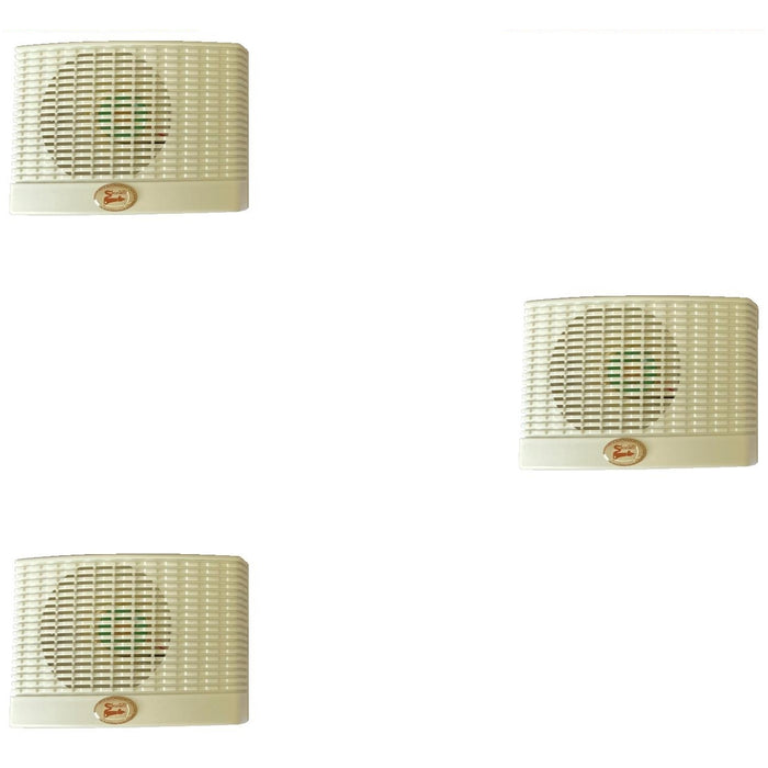 3 SIRENE PIEZO DA INTERNO 12Vcc 200mA 115dB BITONO Securvera SS-610SEPTSPA