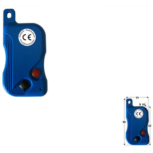 AT2BLU RADIOCOMANDO 2 CANALI 433,92 MHz Securvera SL-ATBATURLWA