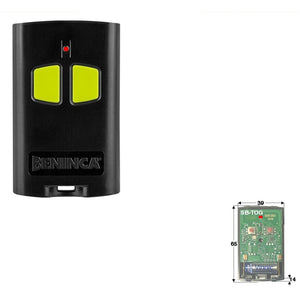 RADIOCOMANDO TOGO BENINCA 2 CH ROLLING CODE ADVANCED Securvera SB-TOGDCBADVE