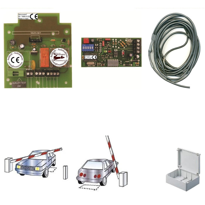 SPIRA MAGNETICA 10 METRI RILEVA LA SOSTA E IL PASSAGGIO Securvera SV-MLBSDMRPSE