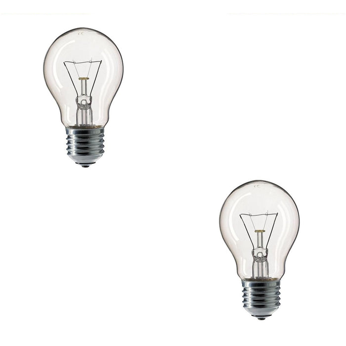 2 LAMPADE 220V 70W E27 AD INCANDESCENZA PER SEMAFORO Securvera SS-LRS2LE27SB