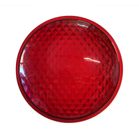 LENTE ROSSA RICAMBIO PER SEMAFORO Ø 124mm SERIE 220V Securvera SS-LERVSALGPB