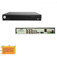 VIDEOREGISTRATORE 4 CANALI HD SATA OPTIONAL FINO A 6 TB Securvera SE-VRORSDVSPB