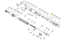 121023 COPERCHIO ANTERIORE STATORE ALLUMINIO LINEAR 11 VH 230V RICAMBIO