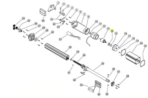 100090/6 CUSCINETTO 6202 ZZ KBC/SKF LINEAR 11 VH 230V RICAMBIO