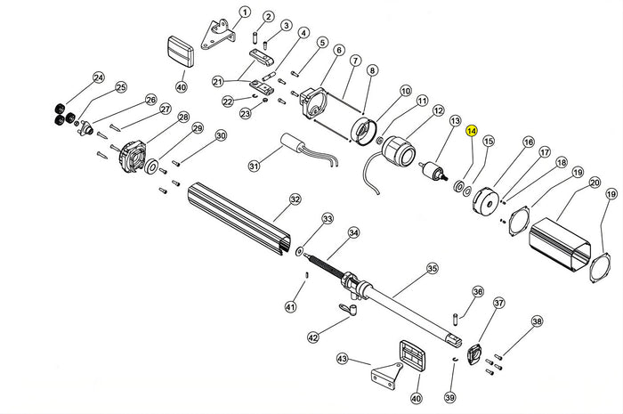 100090/6 CUSCINETTO 6202 ZZ KBC/SKF LINEAR 11 VH 230V RICAMBIO