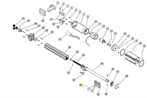 ST006 STAFFA ANTERIORE LINEAR 11 VH 230V RICAMBIO