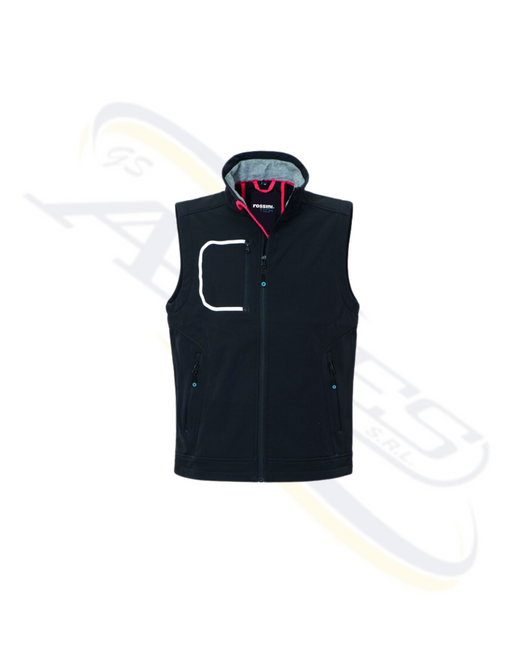 GILET SOFTSHELL "ZAcK" ROSSINi HH654 Colore: Nero, Taglia: M